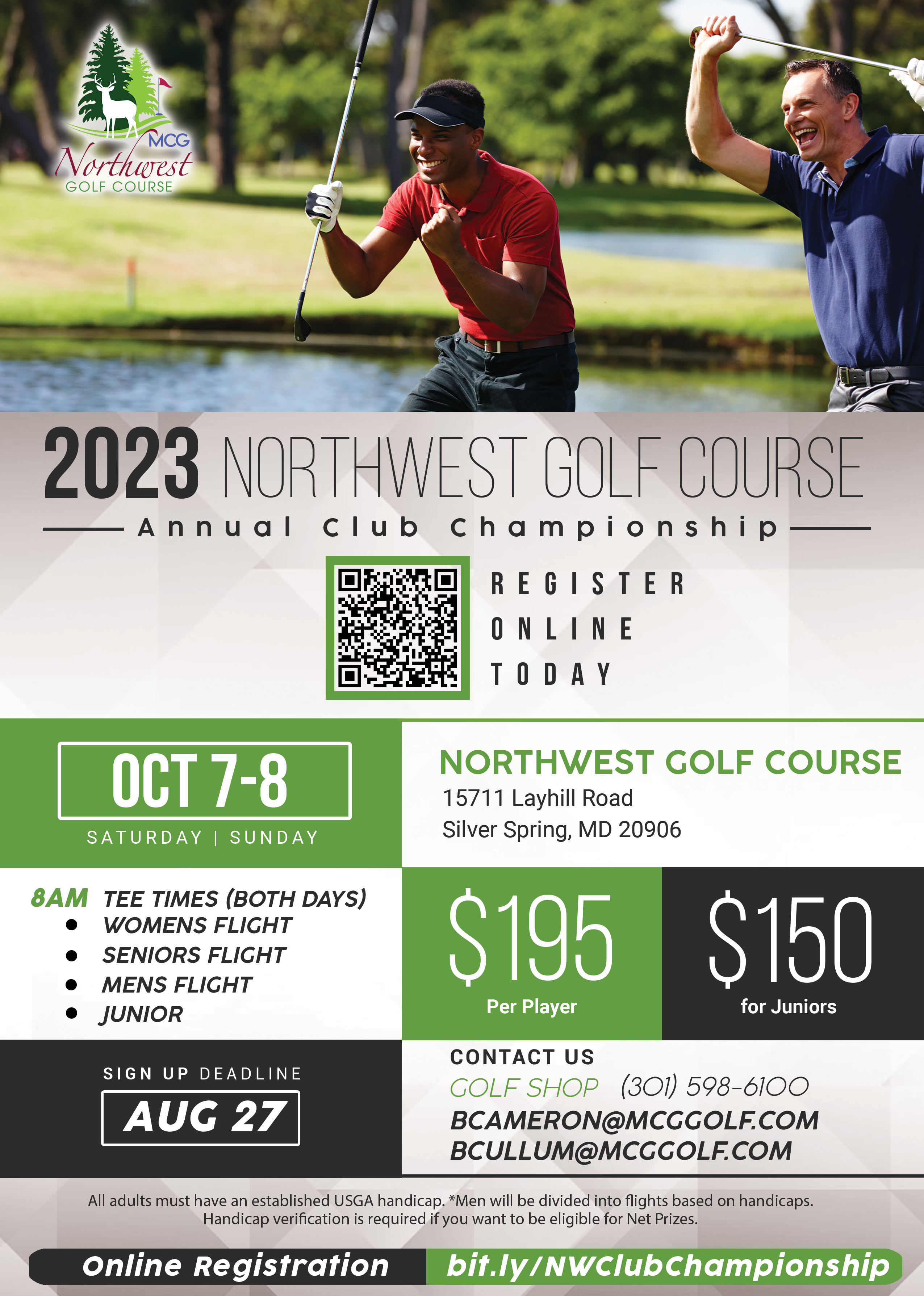 2023 Northwest Golf Course Annual Club Championship 