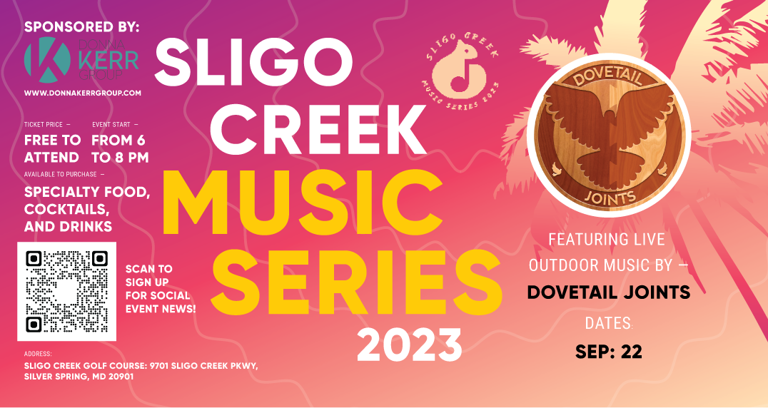 Sligo Creek Music Series | Friday Sept 22 at Sligo Creek Golf Course | Headliner: Melonheads