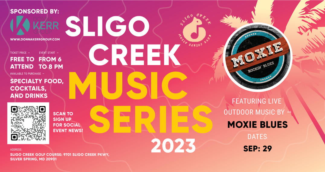 Sligo Creek Music Series | Friday Sept 29 at Sligo Creek Golf Course | Headliner: Melonheads